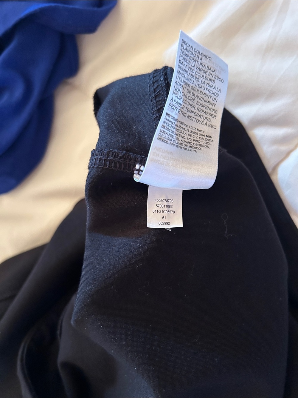 Chico’s Black Pull-On Slim Ankle Pants Size 3P, 14P, XLP - Picture 6 of 6